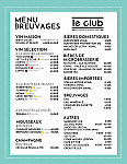 Restaurant Le Club au Square DIX30 inside