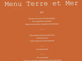 La Tune De L'ours menu