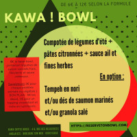 KAWA Coffee House menu