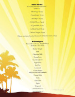 Cancun Inn menu