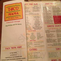 Taco Mama Crestline menu
