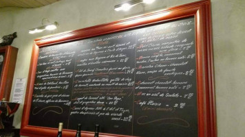 Au Plaisir De Chinon menu