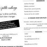 La Petite Auberge Carte