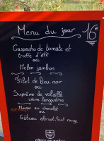 La Fourchette Du Ventoux menu