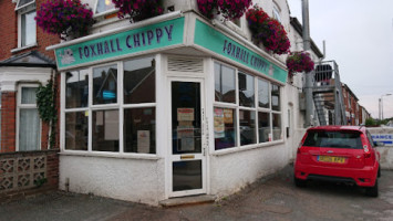 Foxhall Chippy outside