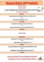 Blanco's Kartoffelhof menu