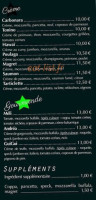 Casa Trogarra menu