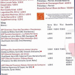 Woop Beach Speisekarte