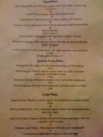 Black River Cafe menu