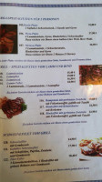 Griechisches Atos menu