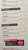 Pizzeria Des Halles Landivisau menu