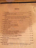 Mexico 2000 menu