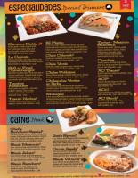 Fiesta Mexicana II, LLC menu