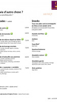 La Galette Dorée menu