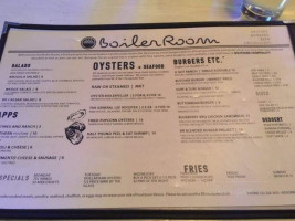 Boiler Room Oyster food