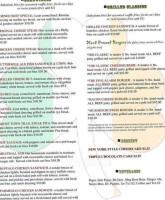 Ruari's Irish Pub menu