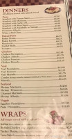 Antonio's Pizzeria And Italian menu