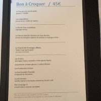 Auberge De La Mère Duval menu