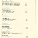 Auberge De La Nauze Carte