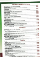 Mario's Pasta Cucina menu
