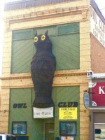 The Owl Club outside