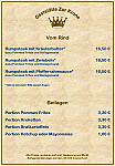 Gaststaette Zur Krone menu