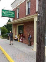 Blue Ridge Restaurant. food