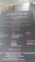 Pepe Manzo Chartres -le Coudray menu