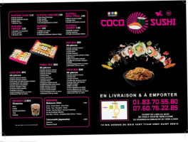 Coco Sushi food