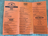 Wildside Pizzeria menu