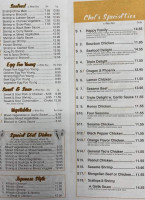 Food King menu