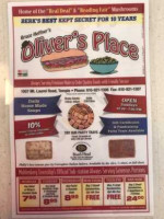 Oliver's Place Sandwich Shop food