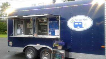 Savory Side Food Truck outside