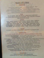 Bistro 150 menu