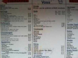 Voss -b-q menu