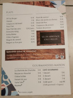 Le Marquant City menu