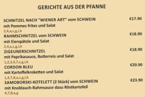 Romanesc In Muenchen Pschorr-krug. menu