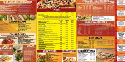 Drexel Hill Pizza menu