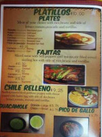Taqueria Chavez menu