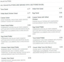 Bagel Cafe 23 menu
