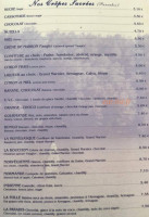 Le Bouchon menu