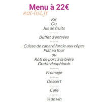 Dine Ami Table menu