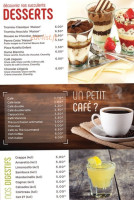 La Cosenza menu