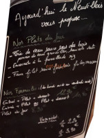 Le Neuvillois menu