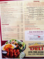 Boccella's Deli food