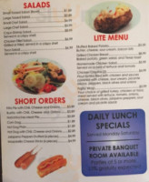 Sharon's Cafe menu