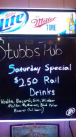 Stubb's Pub inside