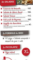 Café De L’usine menu