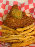 Helen's Hot Chicken food