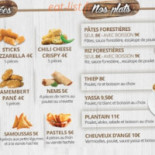 L'atelier Du Berger menu